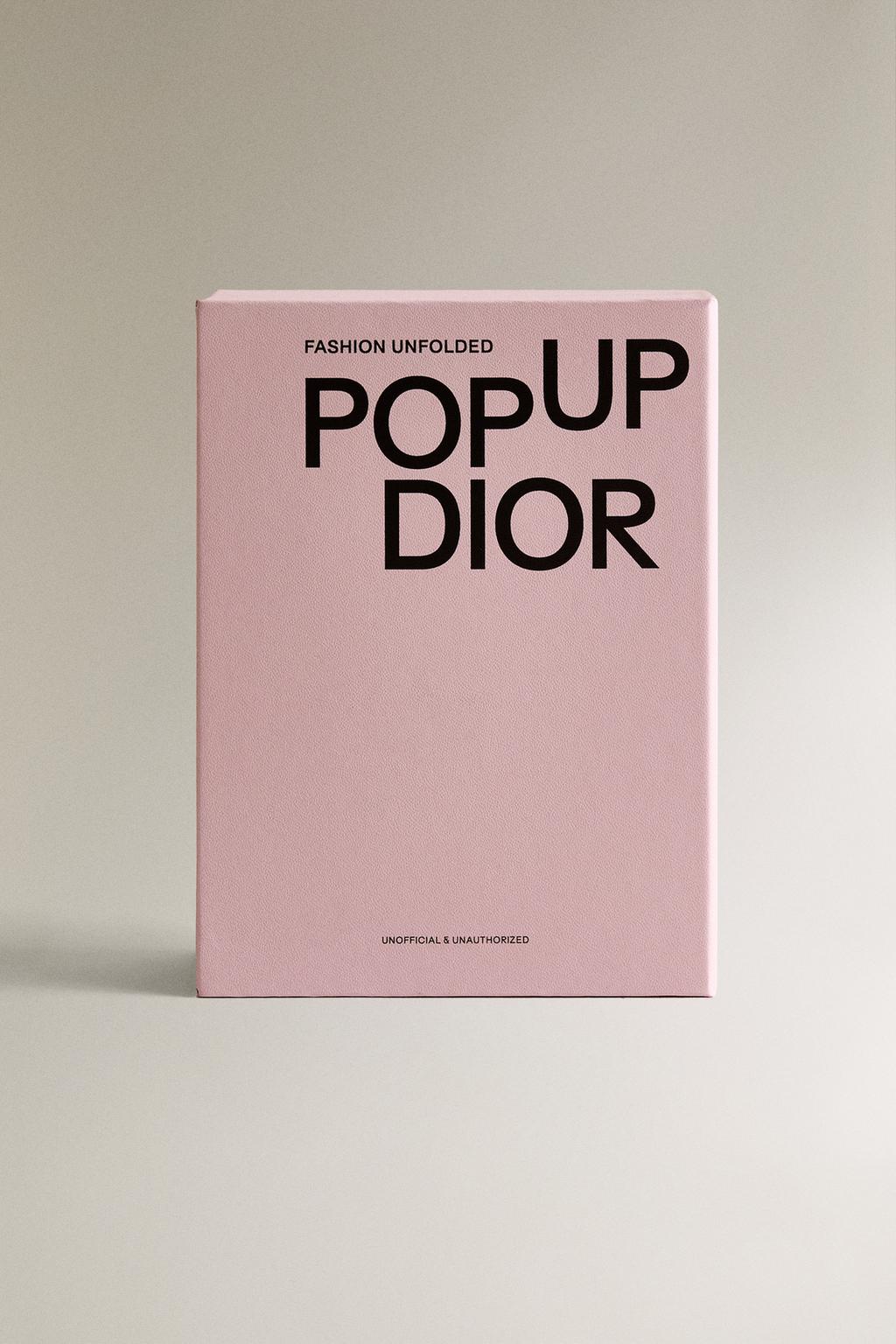 Книга fashion unfolded  pop up  dior (на английском)