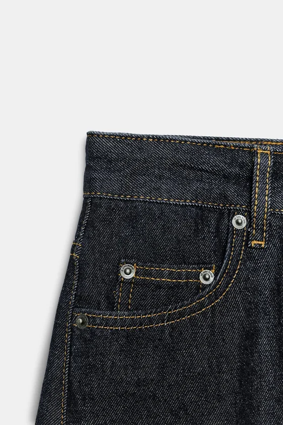 ДЖИНСЫ коллекция Zara «ZW» ANKLE баллон СО СРЕДНЕЙ ПОСАДКОЙ
