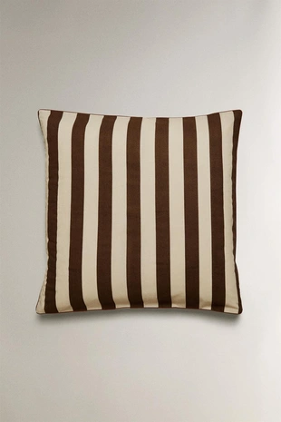 Пододеяльник из выцветшего хлопка в полоску- Заказать в России