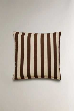 Пододеяльник из выцветшего хлопка в полоску- Заказать в России