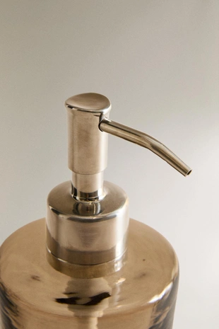 Мыльница с текстурированным стеклом в цвете дымчатого стекла- Заказать в России