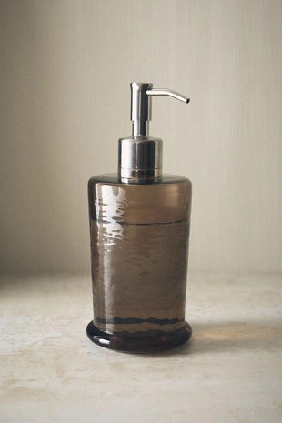 Мыльница с текстурированным стеклом в цвете дымчатого стекла- Заказать в России