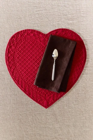 Плетеное сердце для тарелки- Заказать в России