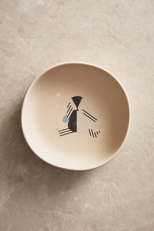 Детский силиконовый тарелка с изображением кролика- Заказать в России