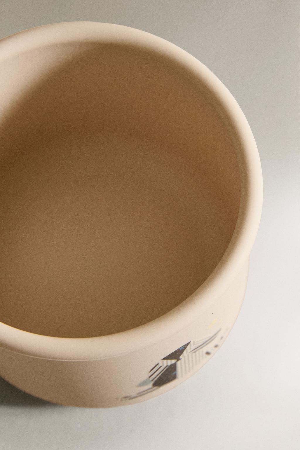 Детская силиконовая ланчбокс с кроликом