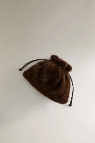 Сумочка из искусственного меха- Заказать в России