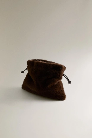 Сумочка из искусственного меха- Заказать в России