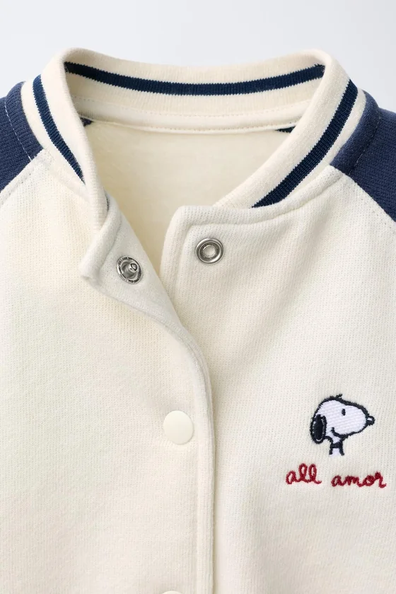 БОМБЕР ИЗ ФЛИСА SNOOPY PEANUTS™