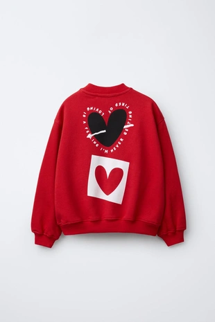 Толстовка с сердечком- Заказать в России