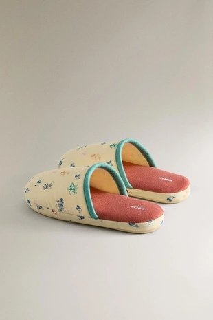 Детские тапочки-мюли с изображением микки и минни ©DISNEY- Заказать в России