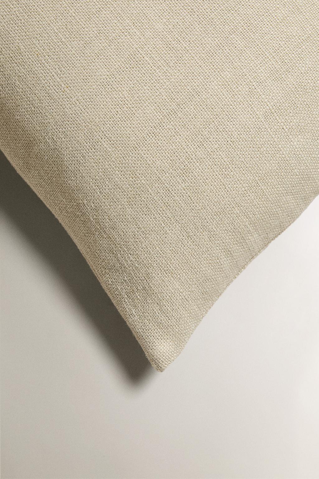 Чехол для подушки из льна