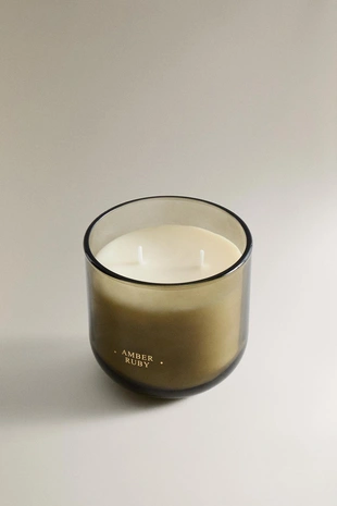 (400 г) ароматическая свеча AMBER RUBY- Заказать в России
