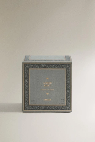 (400 г) ароматическая свеча AMBER RUBY- Заказать в России