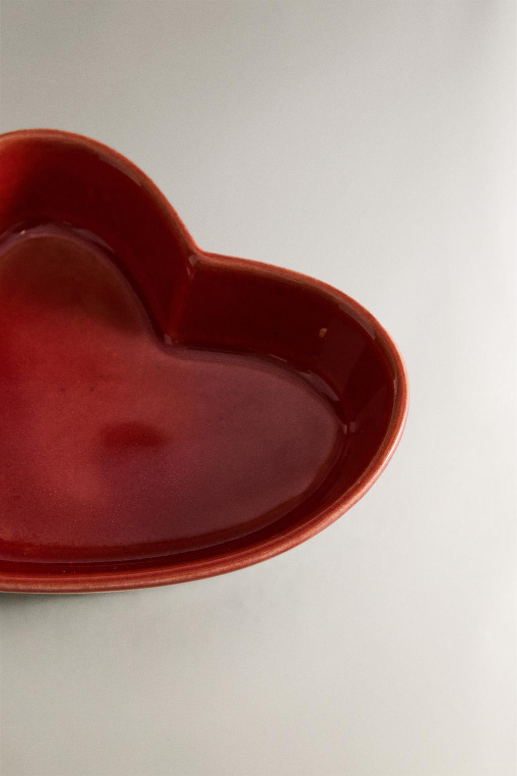 Набор мини-чашек в форме сердца (набор из 2)