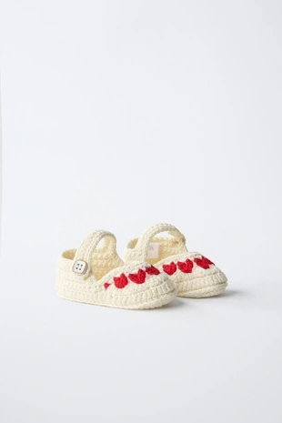 Ботильоны-сандалии с сердцами- Заказать в России