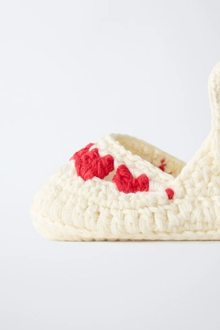 Ботильоны-сандалии с сердцами- Заказать в России