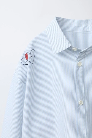 Рубашка оксфорд в полоску ORFAYO ©- Заказать в России