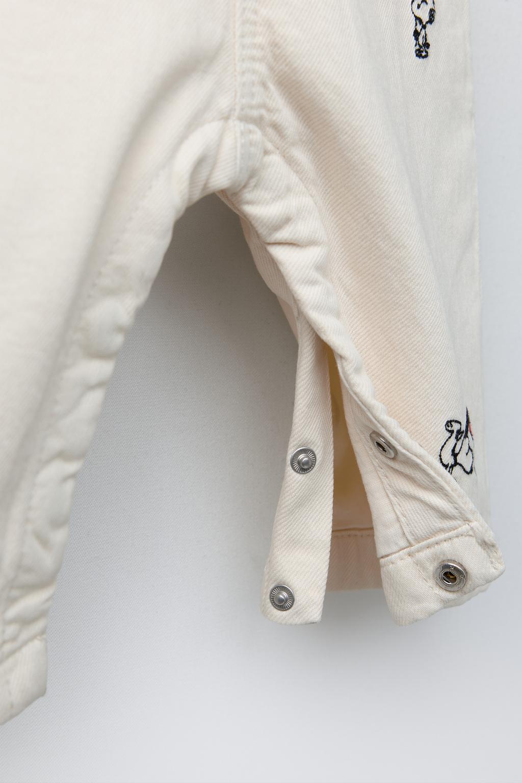 ДЛИННЫЙ КОМБИНЕЗОН ИЗ САРЖИ SNOOPY PEANUTS™