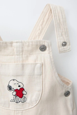 Длинный комбинезон из саржи SNOOPY PEANUTS™- Заказать в России