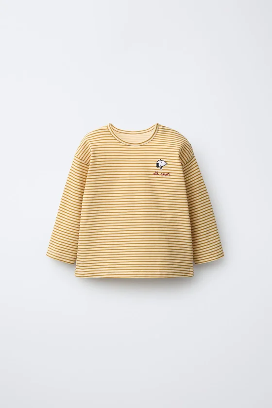 ФУТБОЛКА В ПОЛОСКУ SNOOPY PEANUTS™