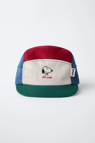 Кепка в стиле колор-блок SNOOPY PEANUTS™- Заказать в России