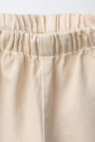 Брюки BAGGY из саржи- Заказать в России