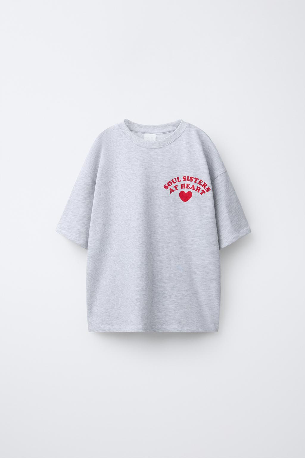 ФУТБОЛКА С ПРИНТОМ «СЕРДЦА»