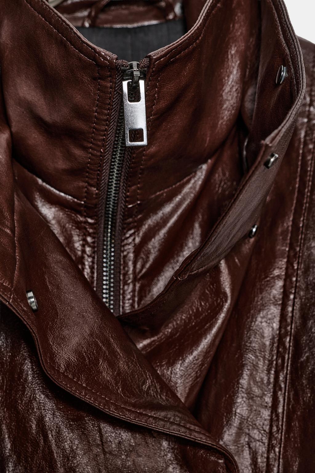 ケイ ハンドメイド着せ替え服 Zara Куртка из искусственной кожи — коллекция zara «zw» - Цвет