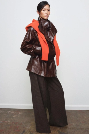 Куртка из искусственной кожи — ZW COLLECTION- Заказать в России