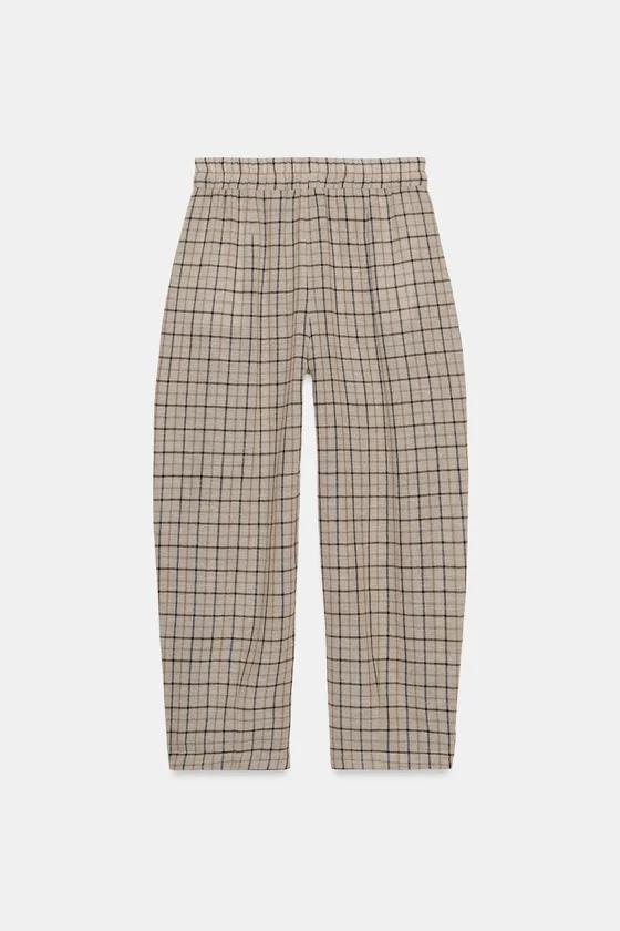 БРЮКИ В КЛЕТКУ — коллекция Zara «ZW»