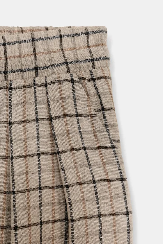БРЮКИ В КЛЕТКУ — коллекция Zara «ZW»