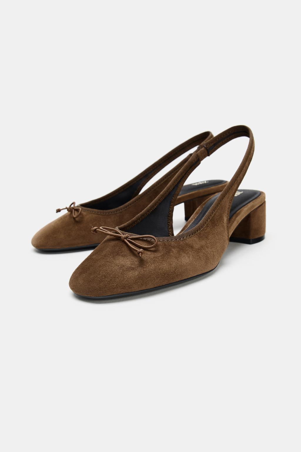 КОЖАНЫЕ ТУФЛИ-МЮЛИ НА КАБЛУКЕ