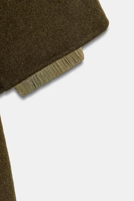 ПАРКА ИЗ СМЕСОВОЙ ШЕРСТИ коллекция Zara «ZW» 