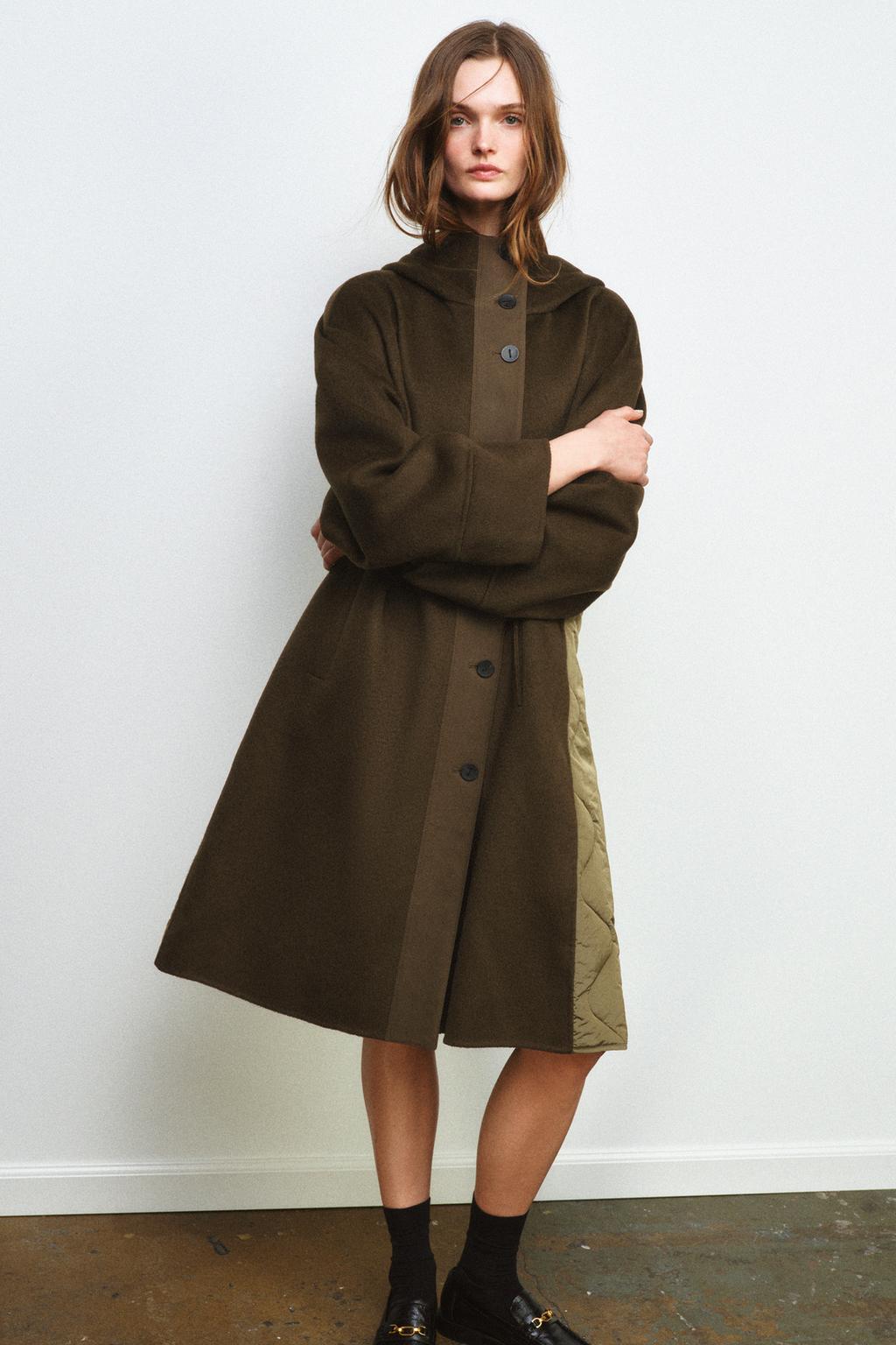 ПАРКА ИЗ СМЕСОВОЙ ШЕРСТИ ZW COLLECTION LIMITED EDITION