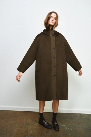 Парка из смесовой шерсти ZW COLLECTION LIMITED EDITION- Заказать в России