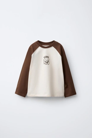 Футболка с рукавами реглан NAON JEONG ©- Заказать в России