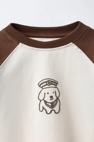 Футболка с рукавами реглан NAON JEONG ©- Заказать в России