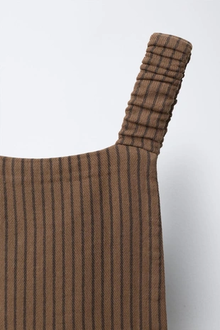 Длинный комбинезон в полоску- Заказать в России