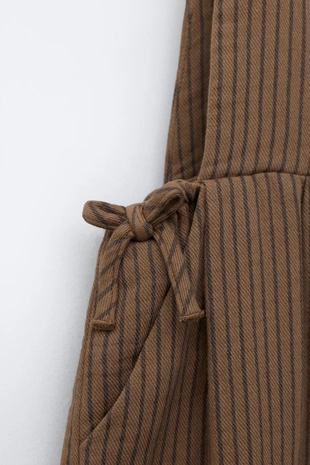 Длинный комбинезон в полоску- Заказать в России