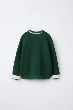 Поло вафельной вязки с текстом- Заказать в России