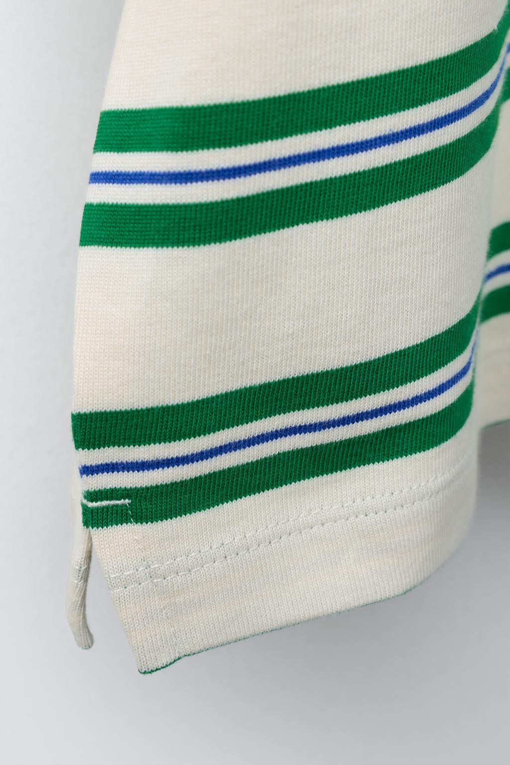 ФУТБОЛКА В ПОЛОСКУ С ВЫШИВКОЙ