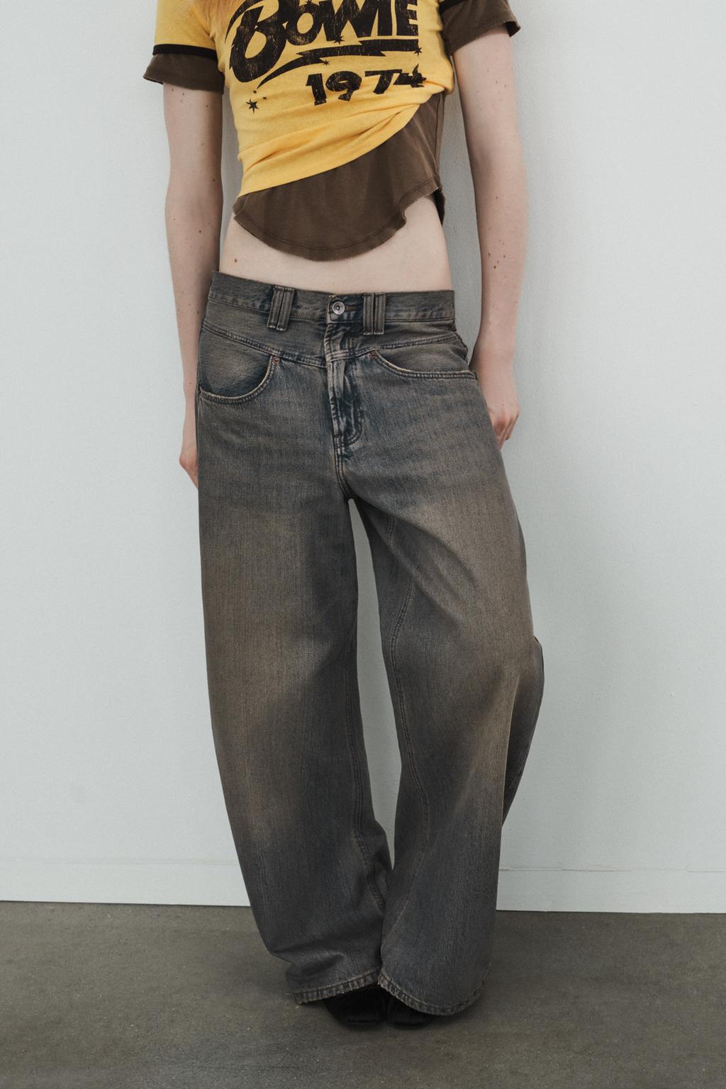 ДЖИНСЫ TRF BAGGY С НИЗКОЙ ПОСАДКОЙ