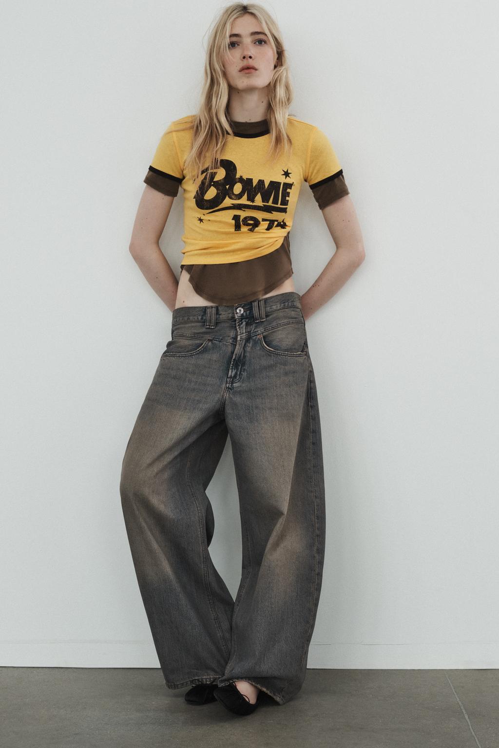 ДЖИНСЫ TRF BAGGY С НИЗКОЙ ПОСАДКОЙ