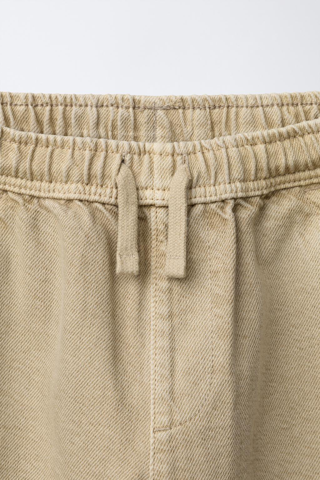 БРЮКИ BAGGY ИЗ САРЖИ