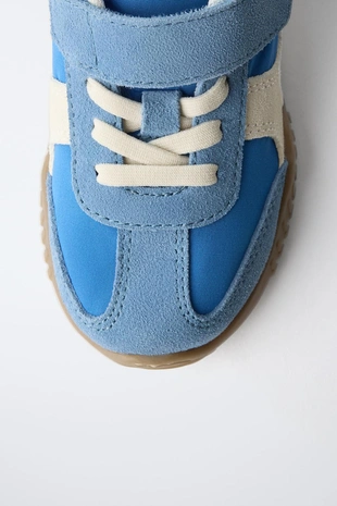 Спортивные кроссовки из замши- Заказать в России