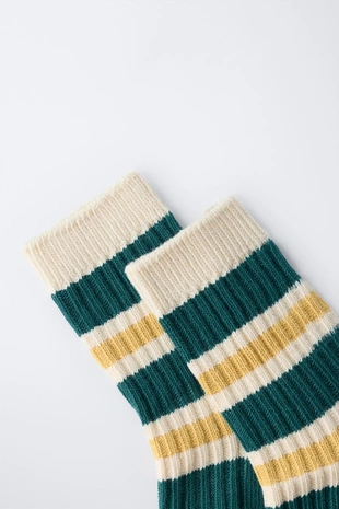 Носки в полоску