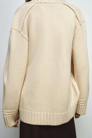 Вязаный кардиган-кимоно с запáхом- Заказать в России