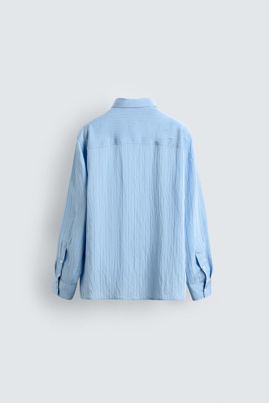 ЖАККАРДОВАЯ РУБАШКА В ПОЛОСКУ