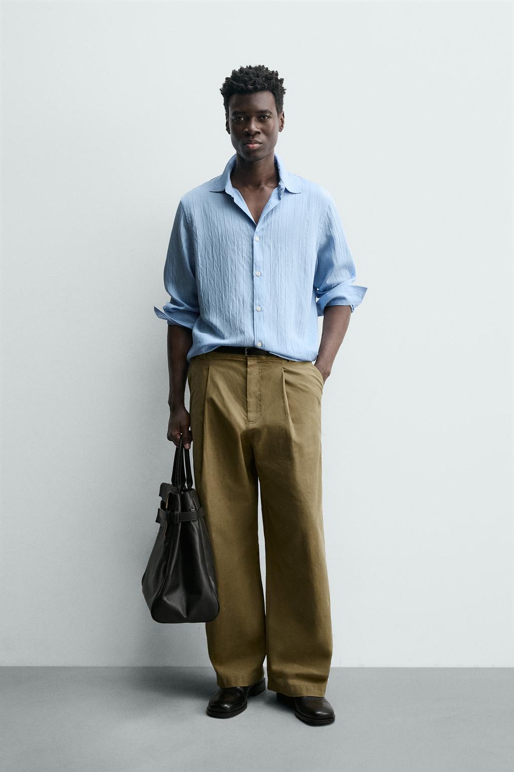 ЖАККАРДОВАЯ РУБАШКА В ПОЛОСКУ