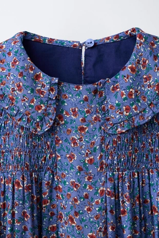 Платье с цветочным принтом- Заказать в России